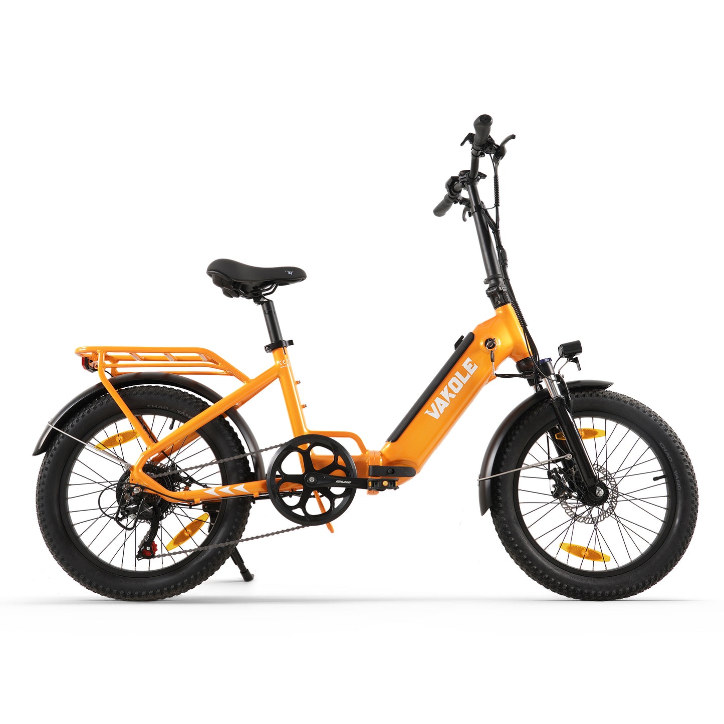 Vakole VT4 2025 Version 250W 20" Foldable Electric Bike 468Wh Compact Step-through E-bike 36V 13Ah Battery