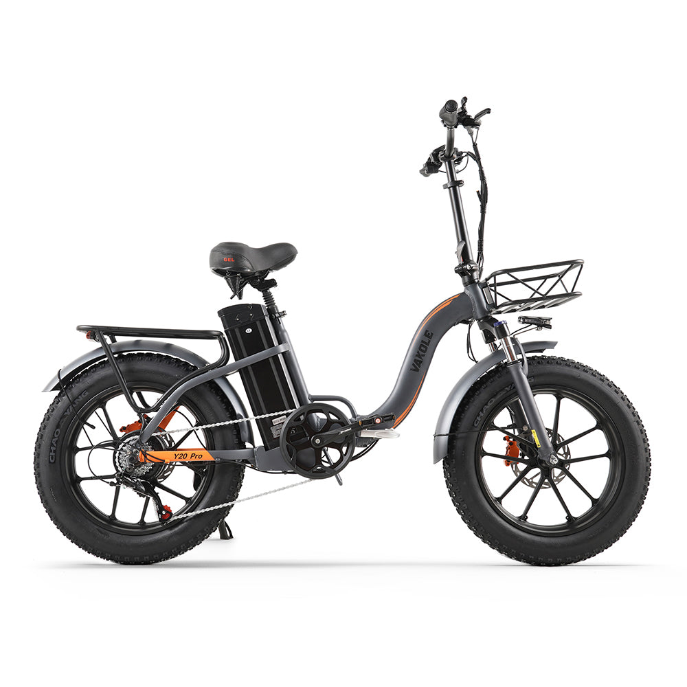 Vakole Y20 Pro 750W 20" opvouwbare elektrische fatbike met 20Ah Samsung batterijondersteuning APP