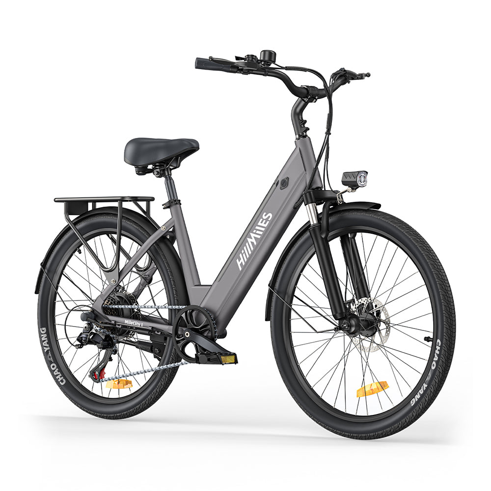 HillMiles MileCity1 250W 26" Electric Trekking Bike 468Wh City E-bike 36V 13Ah Battery