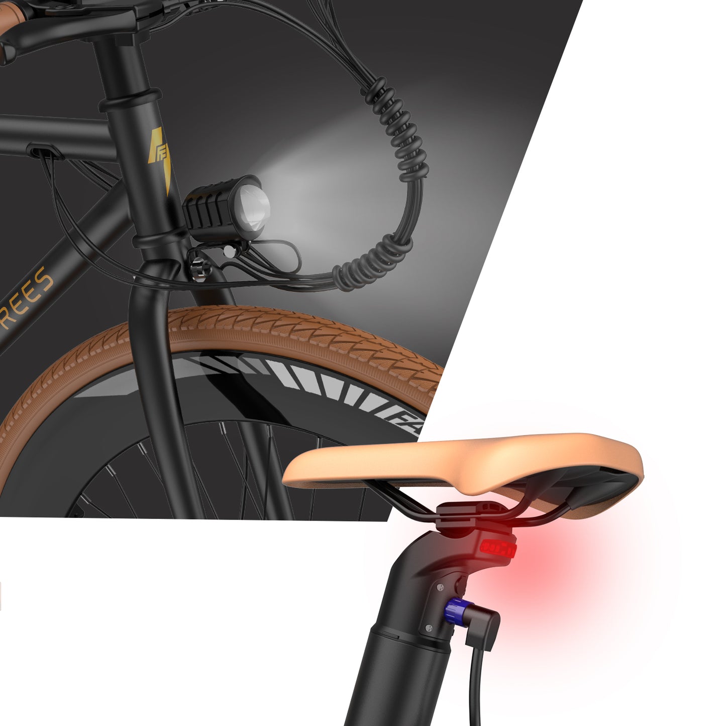 Fafrees F1 250W 700*38C Zoll Gravel E-Bike 360Wh Rennrad