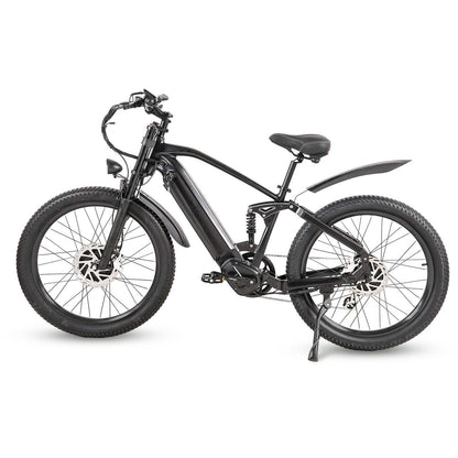 CMACEWHEEL AL26 MAX 500W*2 Dual Motor 26" E-Mountain Bike 816Wh EMTB With Torque Sensor 48V 17Ah Battery