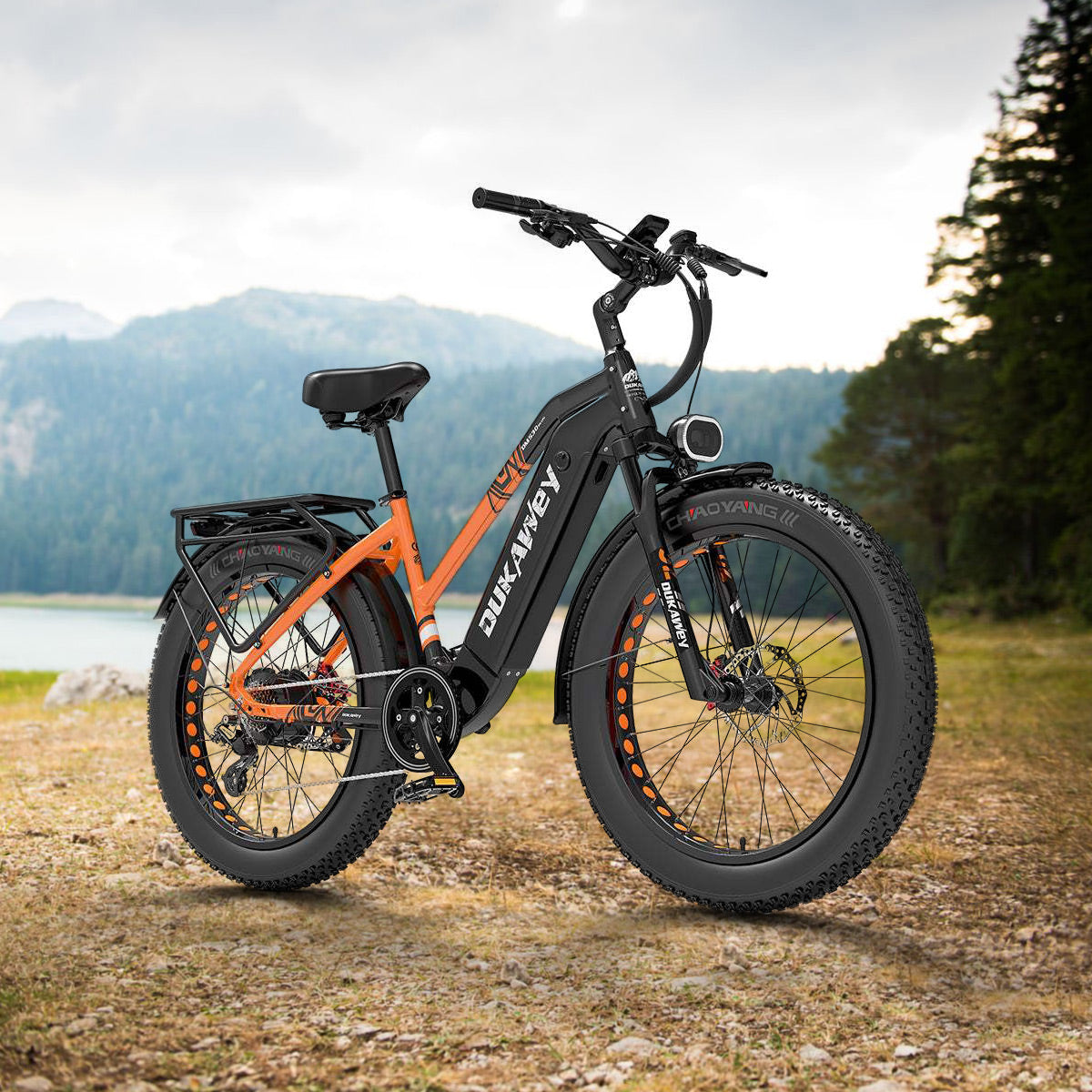 Dukawey DM530 Plus 1000W 26 "Fat Bike vélo électrique tout Terrain 52V 20Ah batterie Samsung