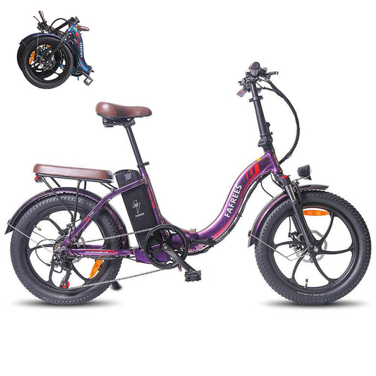 Fafrees F20 Pro 250W 20" Faltbares Fatbike Elektrofahrrad 648Wh E-klaprrad