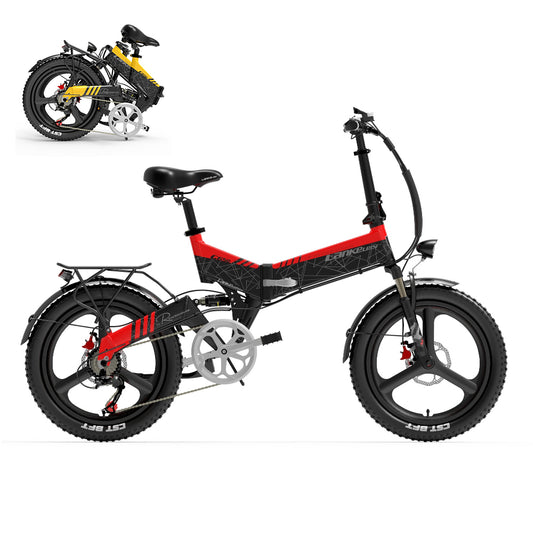 Lankeleisi G650 500W 20" Folding Electric Bike 614Wh City E-bike