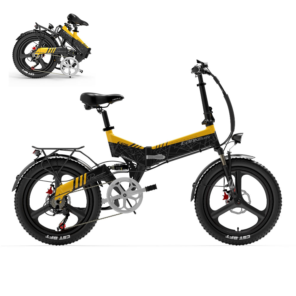 Lankeleisi G650 500W 20" Folding Electric Bike 614Wh City E-bike