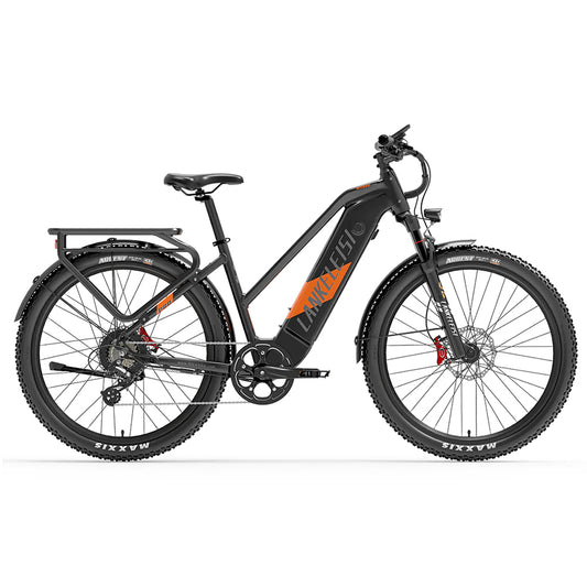 Lankeleisi MX600 PRO 500W 27.5" Electric Trekking Bike 20Ah Samsung Battery Commuter E-bike