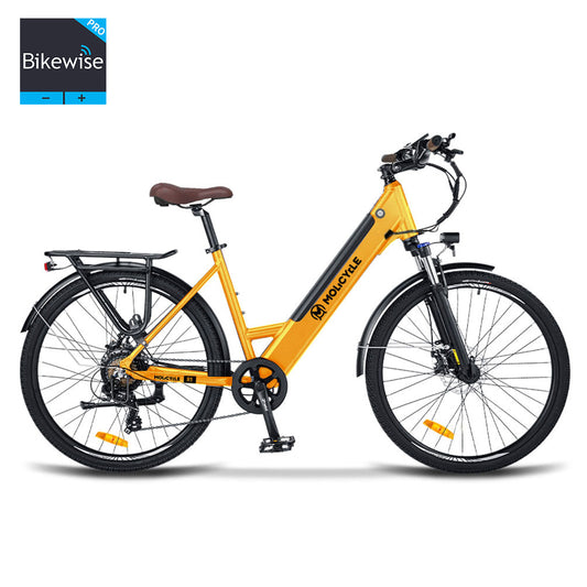 Molicycle R1 250W 26" Electric Trekking Bike 522Wh City E-bike Support APP