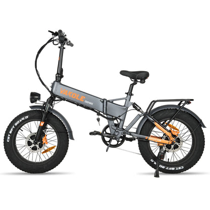 Vakole CO20 MAX 750W*2 Dual Motor 20" Folding Fat Bike with Torque Sensor 20Ah Samsung Battery