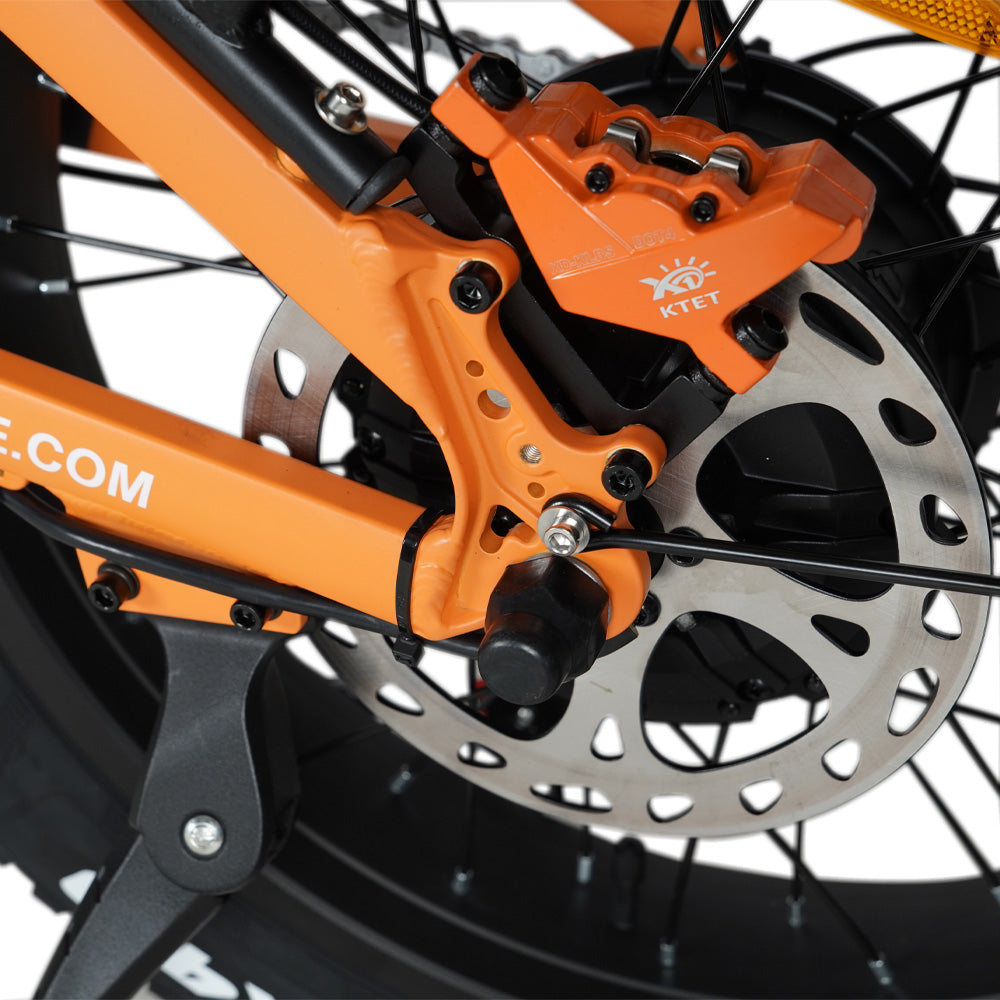 Vakole CO20 MAX 750W*2 Dual Motor 20" Folding Fat Bike with Torque Sensor 20Ah Samsung Battery
