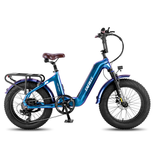 Fafrees F20 Master 500W 20" Kohlefaser Fat Bike Elektrofahrrad 22,5Ah Samsung Akku