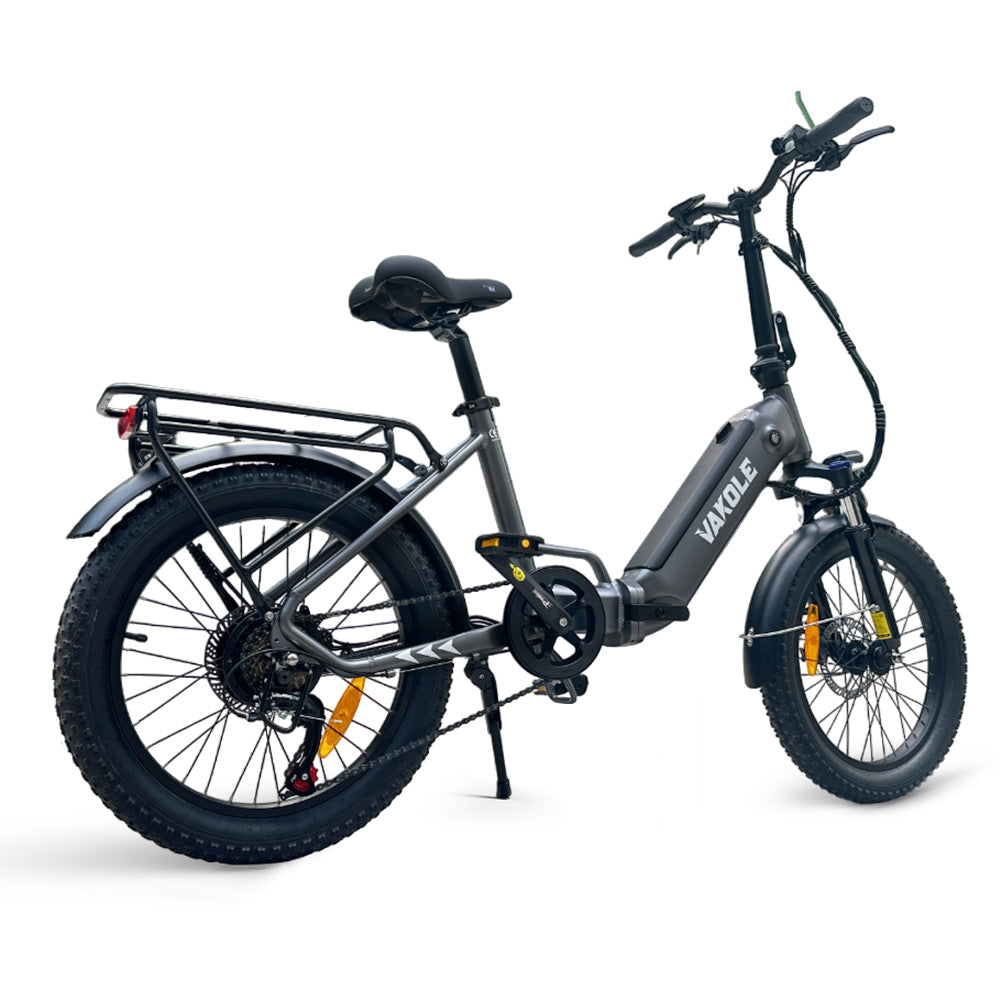 Vakole VT4 250W 20" Opvouwbare Elektrische Fatbike 468Wh Step-through E-bike