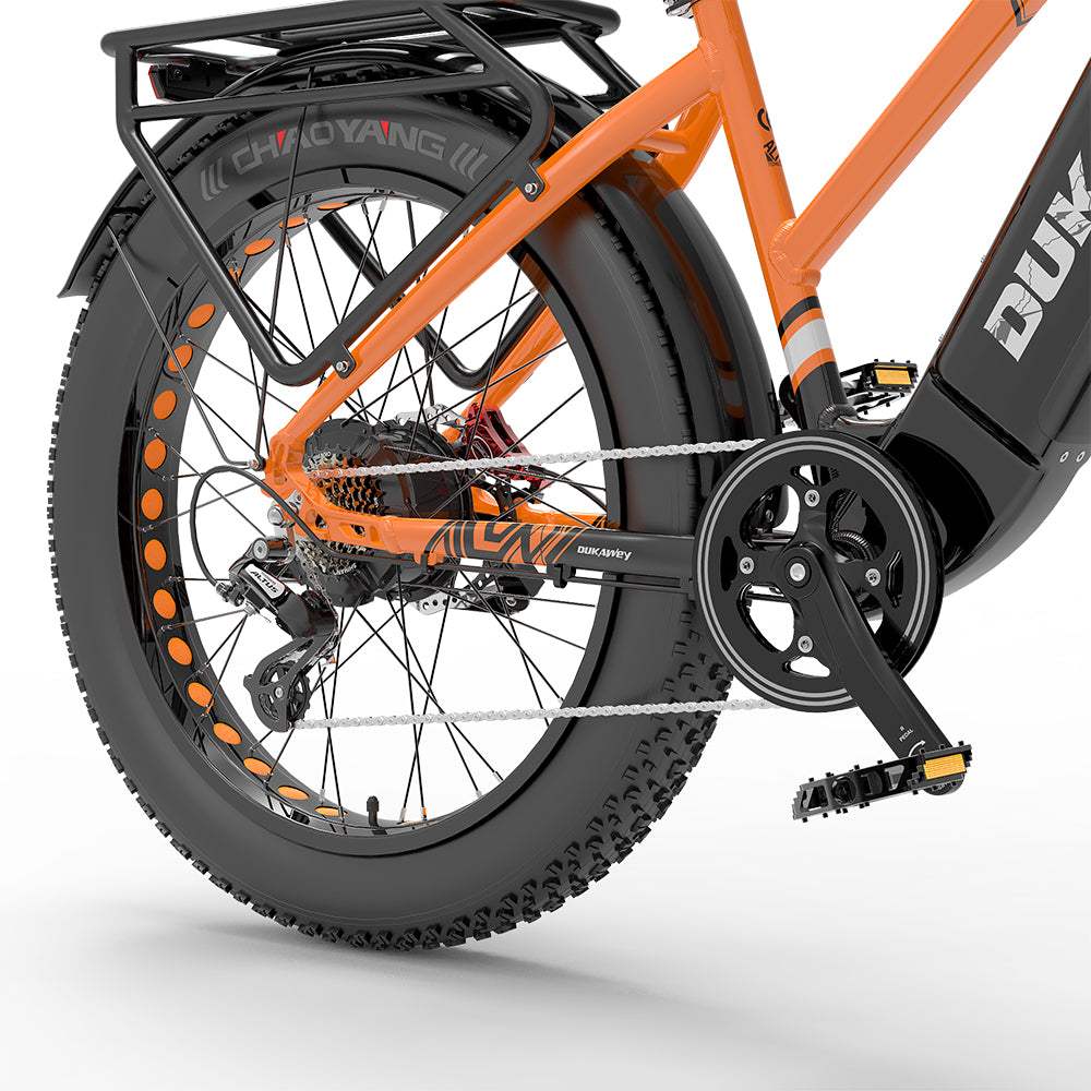 Dukawey DM530 Plus 1000W 26" Fat Bike E Mountain Bike EMTB 20Ah Battery - Buybestgear