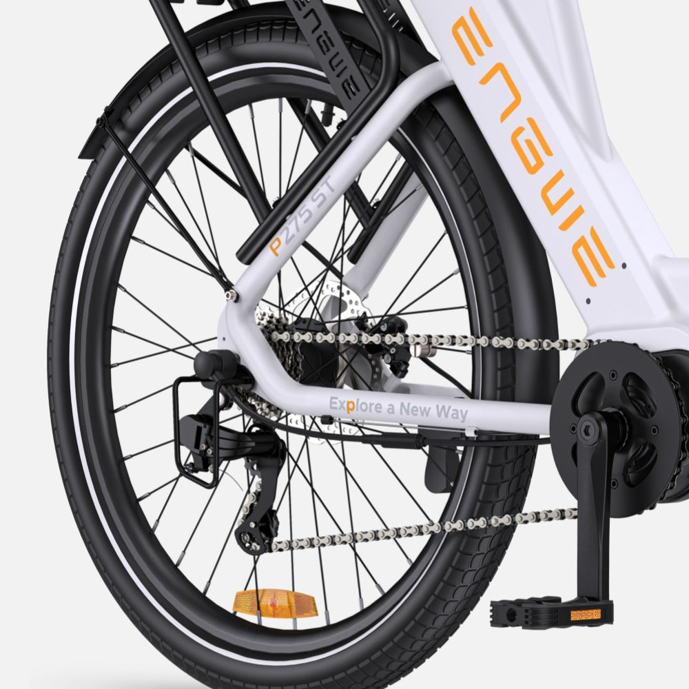Engwe P275 ST 250W Bafang Mittelmotor Elektrofahrrad E-bike Damen 19,2Ah Samsung Akku