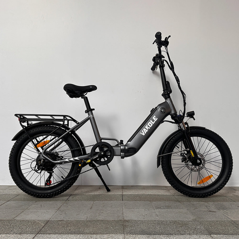 Vakole VT4 250W 20" Faltbares Fatbike E-klapprad 468Wh Step-Through E-Bike